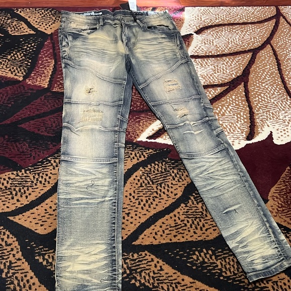 Copper Rivet Jeans - Picture 1 of 5